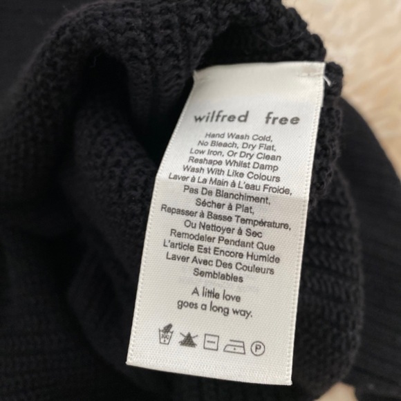 Wilfred Free Batwing Sweater Cropped - Picture 5 of 7